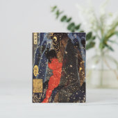 Utagawa Kuniyoshi: Sakata Kintoki kämpft Postkarte (Stehend Vorderseite)