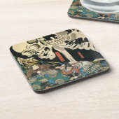 Utagawa Kuniyoshi Untersetzer (Linke Seite)