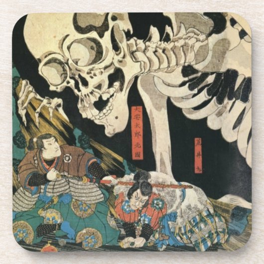 Utagawa Kuniyoshi Untersetzer (Vorderseite)