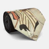 Utagawa Toyokuni, Samuari Krawatte (Gerollt)