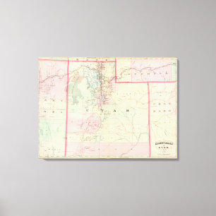 Utah 2 leinwanddruck