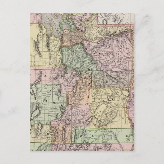 Utah 3 postkarte (Vorderseite)