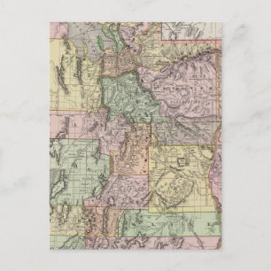 Utah 3 postkarte