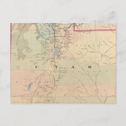 Utah 5 postkarte (Vorderseite)