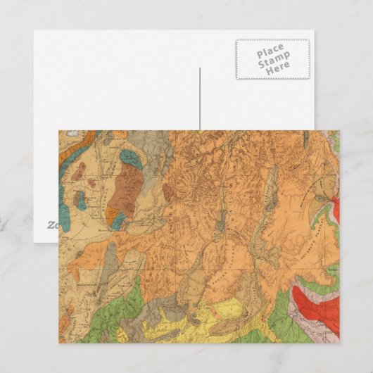 Utah 6 postkarte (Vorne/Hinten)