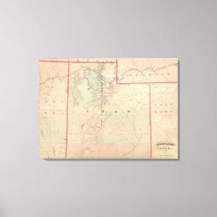 Utah 8 leinwanddruck