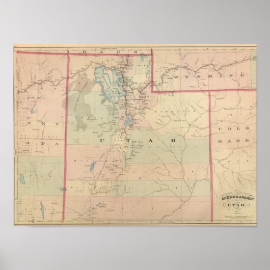Utah 8 poster (Vorne)