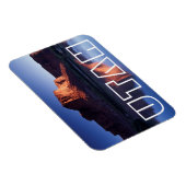 Utah, A mesa reflektiert im Colorado River 2 Magnet (Rechte Seite)