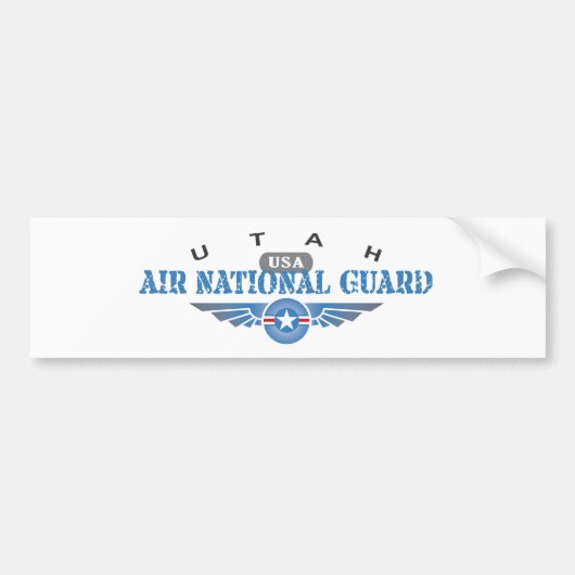 Utah Air National Guard Autoaufkleber (Vorne)