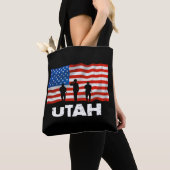 Utah, American Flag Tote Bag Tasche (Von Nahem)