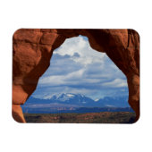 Utah, Arches National Park, Delicate Arch Magnet (Horizontal)