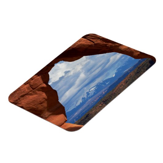 Utah, Arches National Park, Delicate Arch Magnet (Linke Seite)