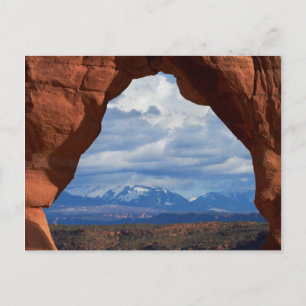 Utah, Arches National Park, Delikater Bogen Postkarte