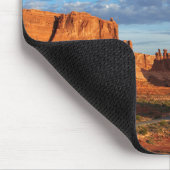 Utah, Arches National Park, Felsformationen 2 Mousepad (Ecke)