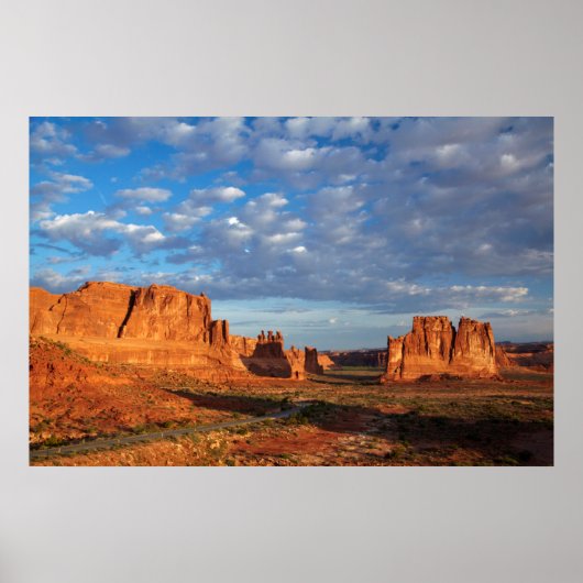 Utah, Arches National Park, Felsformationen 2 Poster (Vorne)