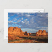 Utah, Arches National Park, Felsformationen 2 Postkarte (Vorne/Hinten)