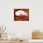 Utah, Arches National Park, Turret Arch 1 Poster (Küche)