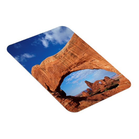 Utah, Arches National Park, Turret Arch 2 Magnet (Rechte Seite)