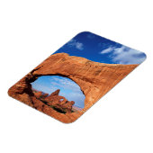 Utah, Arches National Park, Turret Arch 2 Magnet (Linke Seite)