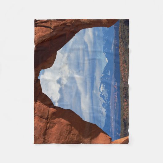 Utah, Arches-Nationalpark, Delikatbogen Fleecedecke (Vorderseite)