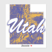 Utah Aufkleber (Blatt)