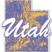 Utah Aufkleber (Vorderseite)