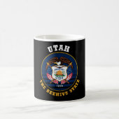 UTAH BEEHIVE STAAT FLAG KAFFEETASSE (Mittel)