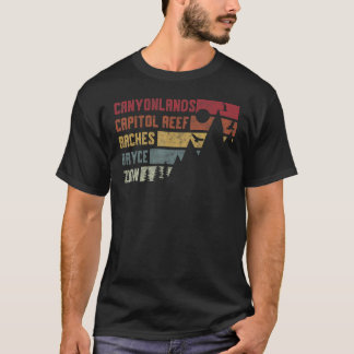 Utah Beehive Staat Nationalparks Mighty 5 T-Shirt