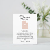 UTAH Begrüßungsbrief IRA JEDE FARBE (Stehend Vorderseite)