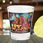 Utah Bekleidungsgeschenk Souvenir Schnapsglas