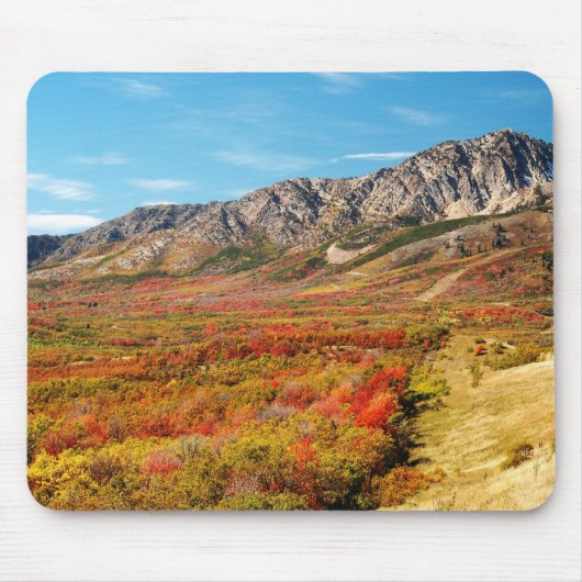 Utah Berge in Farbe Mousepad (Vorne)