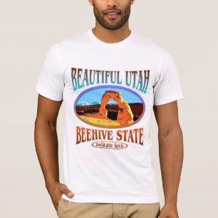 Utah-Bienenstock-Staat T-Shirt