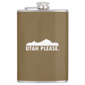 Utah bitte flachmann (Vorderseite)