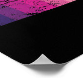 Utah Bundesstaat Umriss Karte USA Poster (Ecke)