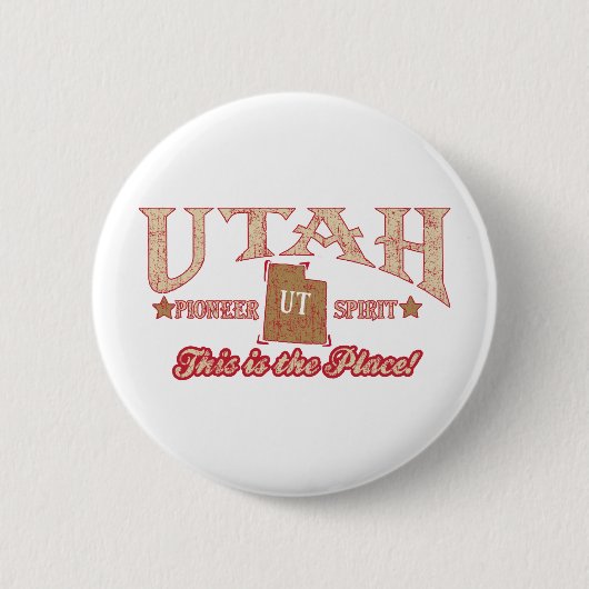Utah Button (Vorderseite)