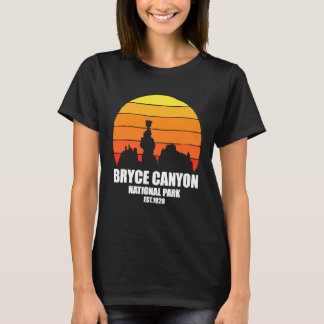 Utah Camping Wandern Retro Vintage Bryce Canyon Na T-Shirt