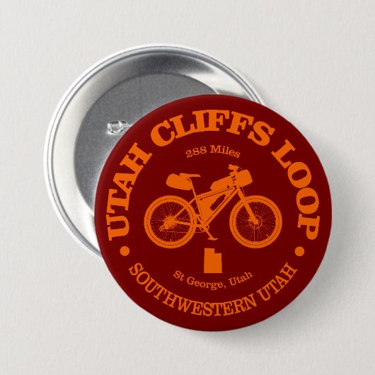 Utah Cliffs Loop (Radfahren) Button (Vorne & Hinten)