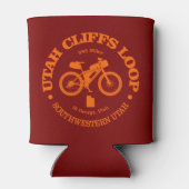 Utah Cliffs Loop (Radfahren) Dosenkühler (Rückseite)