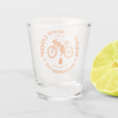 Utah Cliffs Loop (Radfahren) Schnapsglas (Rückseite)