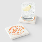 Utah Cliffs Loop (Radfahren) Steinuntersetzer (Seitenansicht)