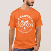Utah Cliffs Loop (Radfahren) T-Shirt (Vorderseite)