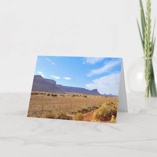 Utah Collage Karte (Rückseite)