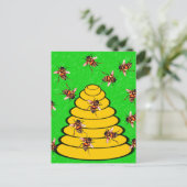 Utah Der beehive Staat Postkarte (Stehend Vorderseite)