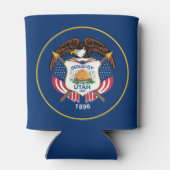 Utah: Der beehive Staat US-Flagge, Industrie Dosenkühler (Rückseite)