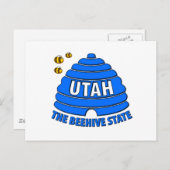 Utah: Der Bienenstock-Staat Postkarte (Vorne/Hinten)
