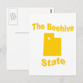 Utah: Der Bienenstock-Staat Postkarte (Vorne/Hinten)
