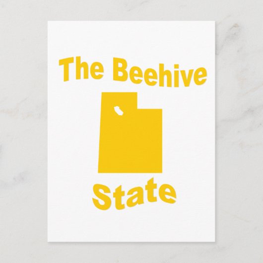 Utah: Der Bienenstock-Staat Postkarte (Vorderseite)