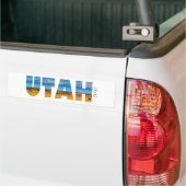 Utah Der große Salzsee Staat Autoaufkleber (Auf Lkw)