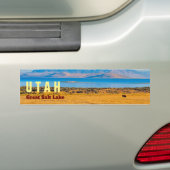 UTAH Der große Salzsee Staat Autoaufkleber (Auf Auto)