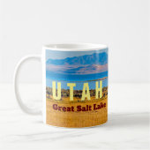 UTAH Der große Salzsee Staat Kaffeetasse (Links)